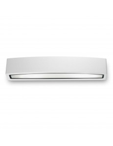 Andromeda big ap2 IP55 applique da esterno E27 biemissione bianco