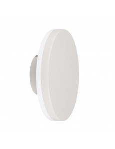 Bora applique LED 9,6w IP54 alluminio luce indiretta rotonda esterno