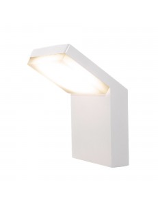 Alpine applique bianca semplice LED 6w IP65 alluminio outdoor