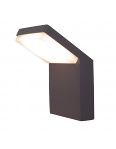 Alpine applique grigio scuro semplice LED 6w IP65 alluminio outdoor 2