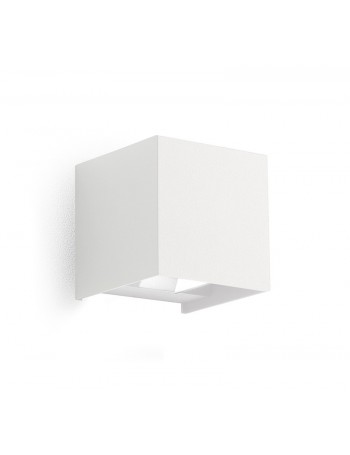 Zora small applique LED biemissione luce regolabile 10w CCT ip65 bianco