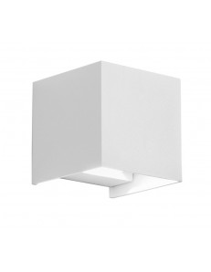 Zora big applique LED biemissione luce regolabile 20w CCT ip65 bianco