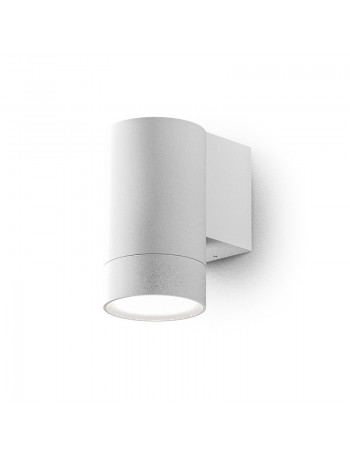 Lily applique GU10 cilindrica bianco IP54 lampada esterno