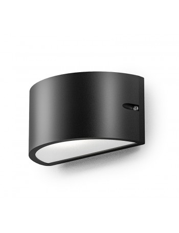 Lan applique lampada esterno E27 ip54 antracite GES1051