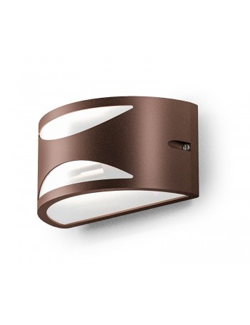 Nami applique lampada esterno E27 ip54 marrone GES1042