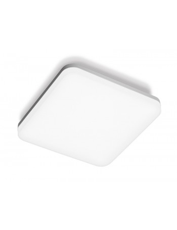 Alba plafoniera quadrata 18w LED bagno outdoor ip66 luce naturale