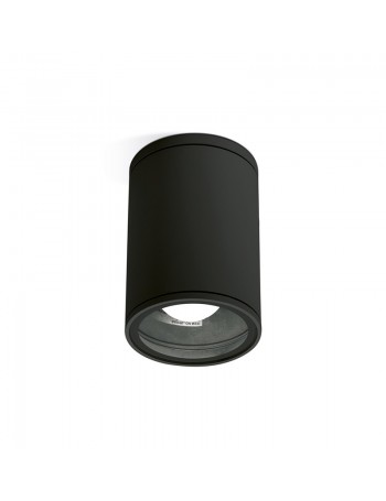 Amon lampada da soffitto cilindro IP65 esterno antracite GES1000