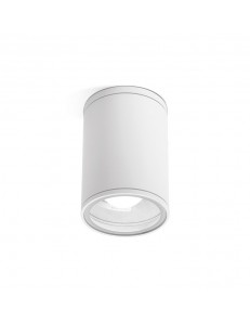 Amon plafone da soffitto cilindro IP65 esterno bianco GES1001
