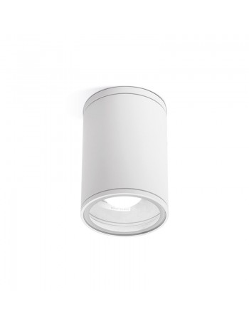 Amon plafone da soffitto cilindro IP65 esterno bianco GES1001