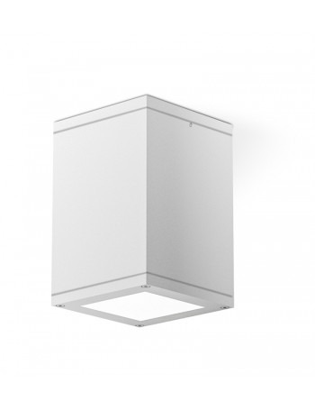 Amon plafone quadrato E27 IP65 esterno bianco GES1011