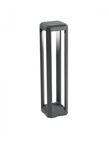 Paka lampioncino led 13w antracite da giardino h50 ip65 moderno