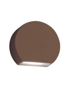 Luly lampada LED segnapasso 5watt rotondo marrone IP54 3000k 4000k