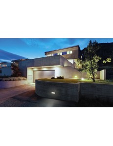 Ohrm lampada LED segnapasso 13watt rettangolare incasso antracite IP65 4000k 