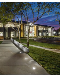 Shally faretto da incasso viale calpestabile 1w LED ip67 3000k 2