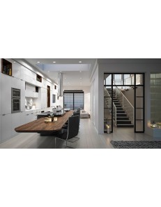 Dione faretto 8w 3000k led incasso soffitto rotondo nero 2