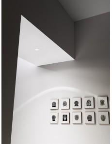 Eden faretto IP20 LED 8w luce calda o naturale incasso cartongesso rotondo bianco  2