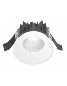 Danae faretto IP20 LED 9w 3000k incasso cartongesso rotondo bianco