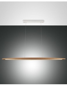 Ribot lampadario LED design dimmerabile legno quercia 26w 2