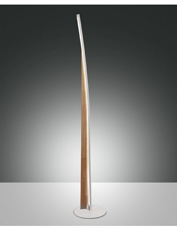 Cordoba piantana design bianca LED 35w legno dimmerabile