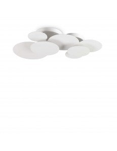 Cloud pl d70 lampada led 46w soffitto parete luce indiretta design 2