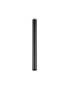 Look pl1 h75 lampada cilindro da soffitto cilindrica nero
