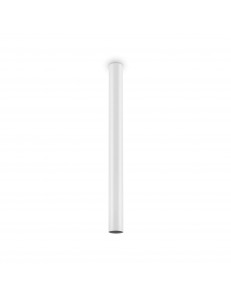 Look pl1 h75 lampada cilindro da soffitto cilindrica bianca