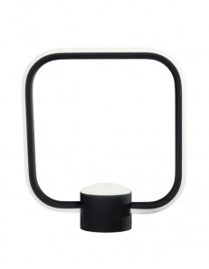 Alfa lumetto led 18w design minimal bianco nero oro dimmerabile luce calda o naturale 2