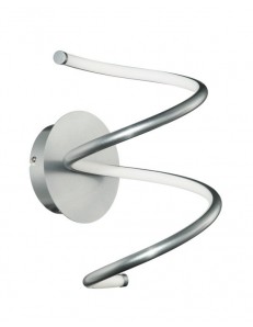 Lap applique moderna silver o oro intrecciato Led 13w 3000k 2