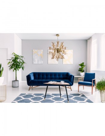 Bolla Lampadario Moderno Ottone E27 Vetro Maytoni