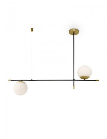 Nostalgia lampada a sospensione moderna Opaco Oro  E14 Vetro Maytoni
