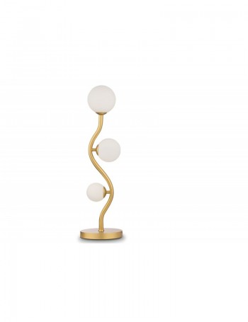 Uva lumetto di design oro e sfere bianche Metallo G9 Maytoni