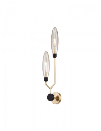 Ventura applique moderna minimal oro opaco diffusori vetro goccia Metallo G9 Maytoni