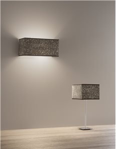 Spark lumetto in tessuto glitterato