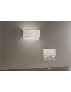 ANTEALUCE: Spark lumetto in tessuto glitterato con cristalli in offerta 2