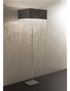 ANTEALUCE: Spark piantana tessuto glitterato con cristalli a cascata in offerta 2
