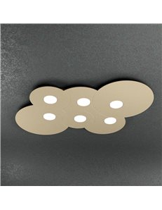 TOP LIGHT: Cloud applique plafoniera bianco design moderno 76x58cm in offerta 2