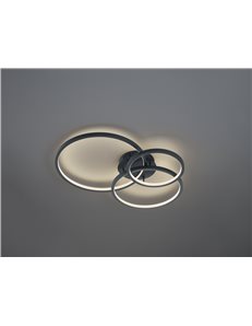 Aaron lampada soffitto multifunzione rgb telecomando led 36 watt dimmerabile 2