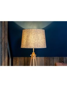 Calvin piantana E27 moderna marrone IP 20