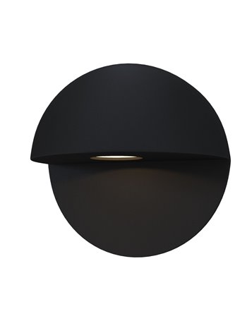 Mezzo lampada da parete LED Maytoni Outdoor alluminio nero IP 54