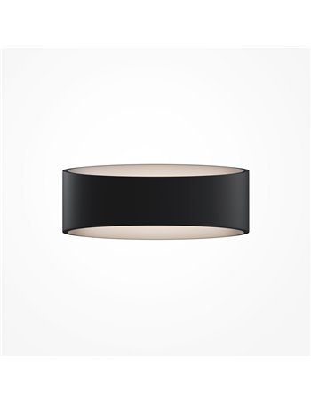 Trame lampada da parete LED Maytoni Technical metallo nero IP 20