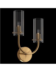 Arco applique G9 classico metallo ottone IP 20 2