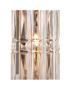 Facet applique E14 classico metallo oro IP 20 2