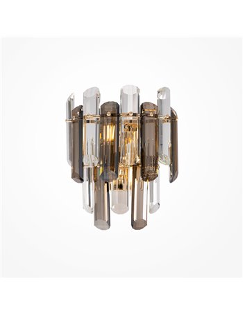 Flare applique E14 classico metallo oro IP 20