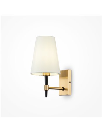 Zaragoza applique E14 classico metallo ottone IP 20