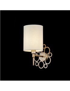 Anna applique E14 classico metallo oro antico IP 20 2