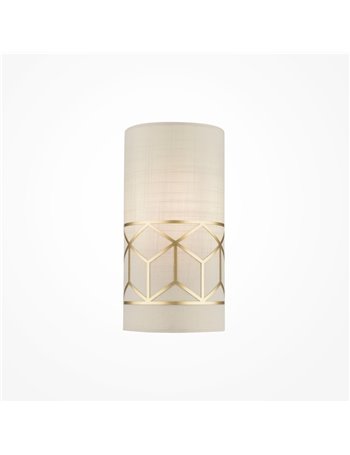 Messina applique E14 classico metallo oro IP 20