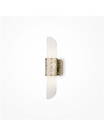 Venera applique E14 classico metallo ottone IP 20