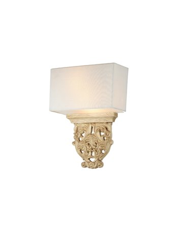 Albero applique E14 classico metallo Beige IP 20