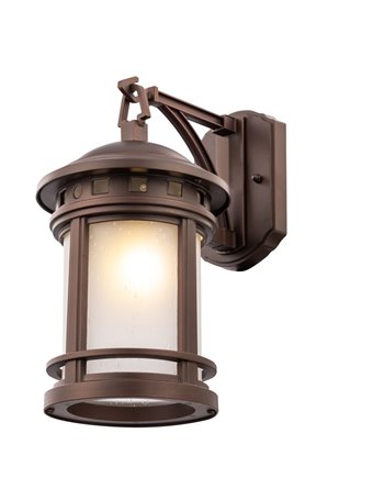 Salamanca applique E27 esterno Alluminio marrone IP 44