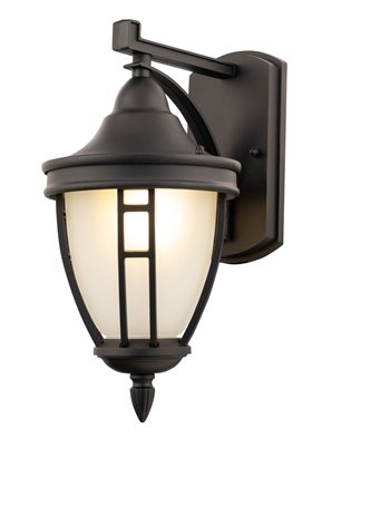 Rivoli applique E27 esterno alluminio nero IP 44